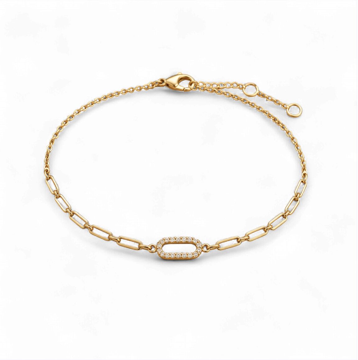 Diamond Link Bracelet