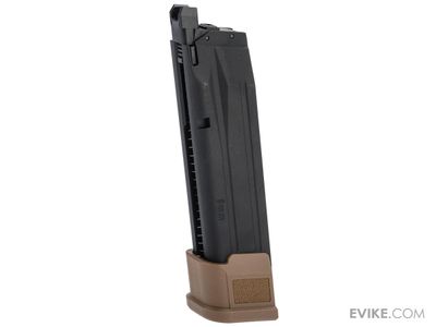 SIG Sauer ProForce Spare Magazine For P320 M17 MHS GBB Pistol (Model: Green Gas / Tan)