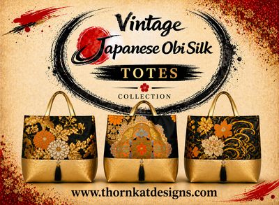Vintage Japanese Kimono Bags