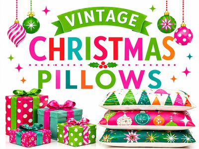 Vintage Christmas pillows
