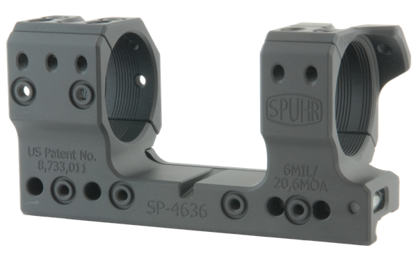 SPUHR SP-4636 34mm Mount 1.35&quot; 6 MIL/20.6 MOA