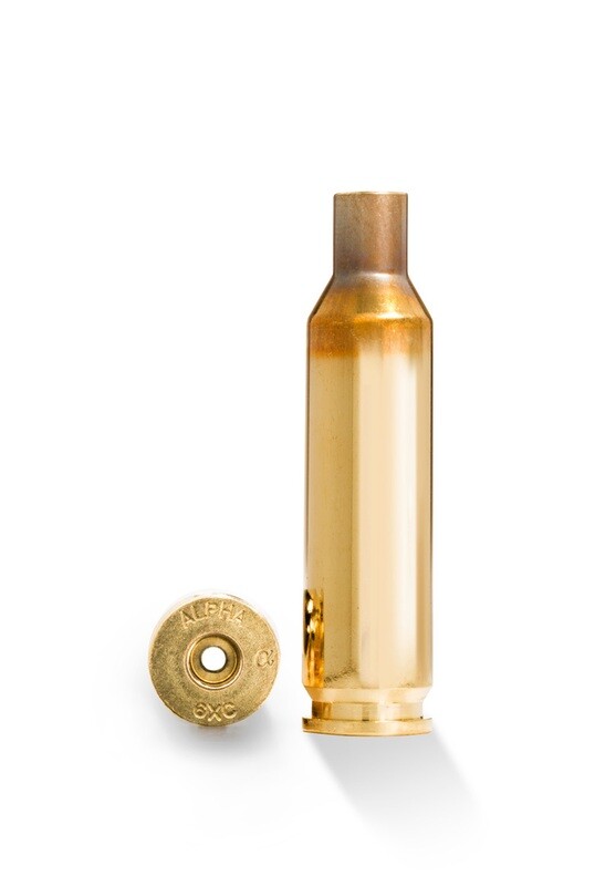 Alpha Muntions - 6XC SRP (small rifle primer) brass 100 ct