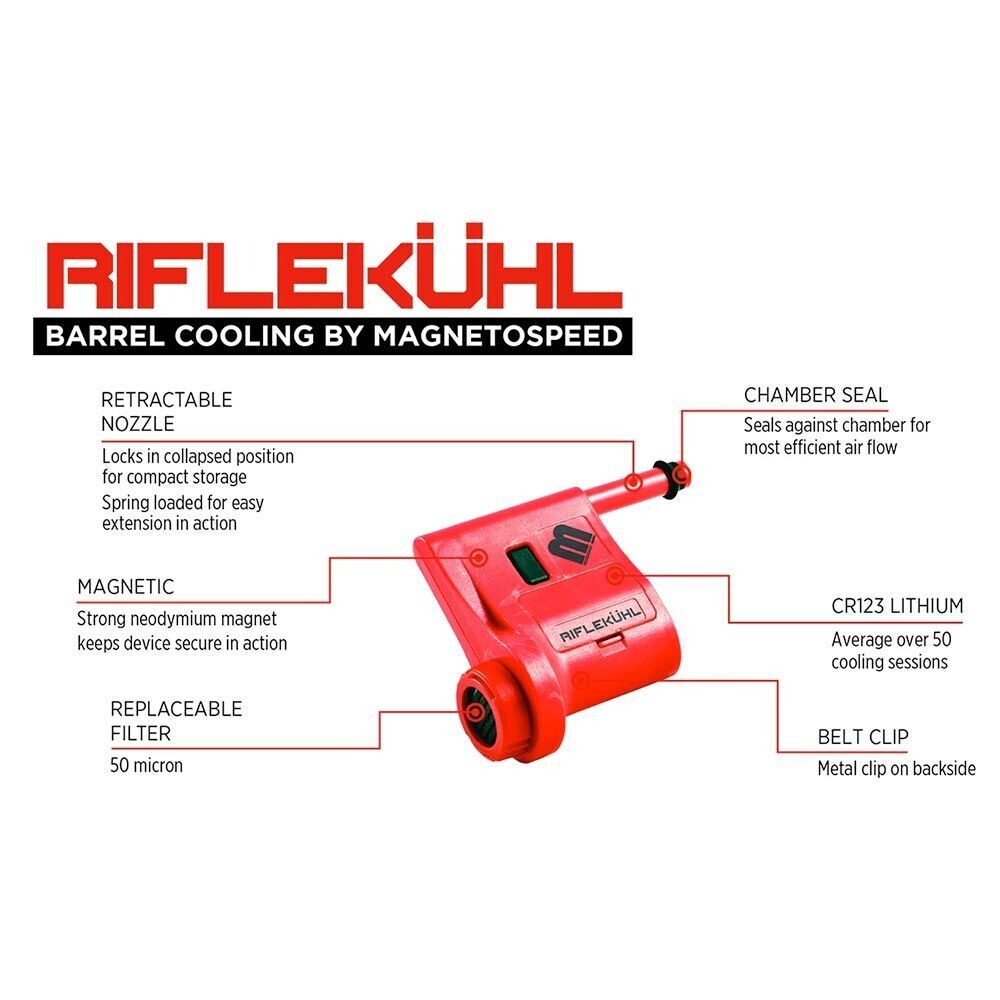 Magnetospeed Riflekühl Barrel Cooler