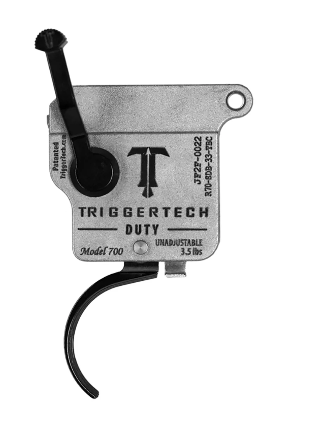 Triggertech Remington 700 Duty Trigger RH No bolt release curved