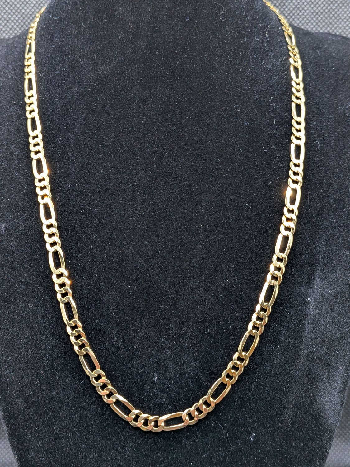 Gold Vermeil Figaro Necklace