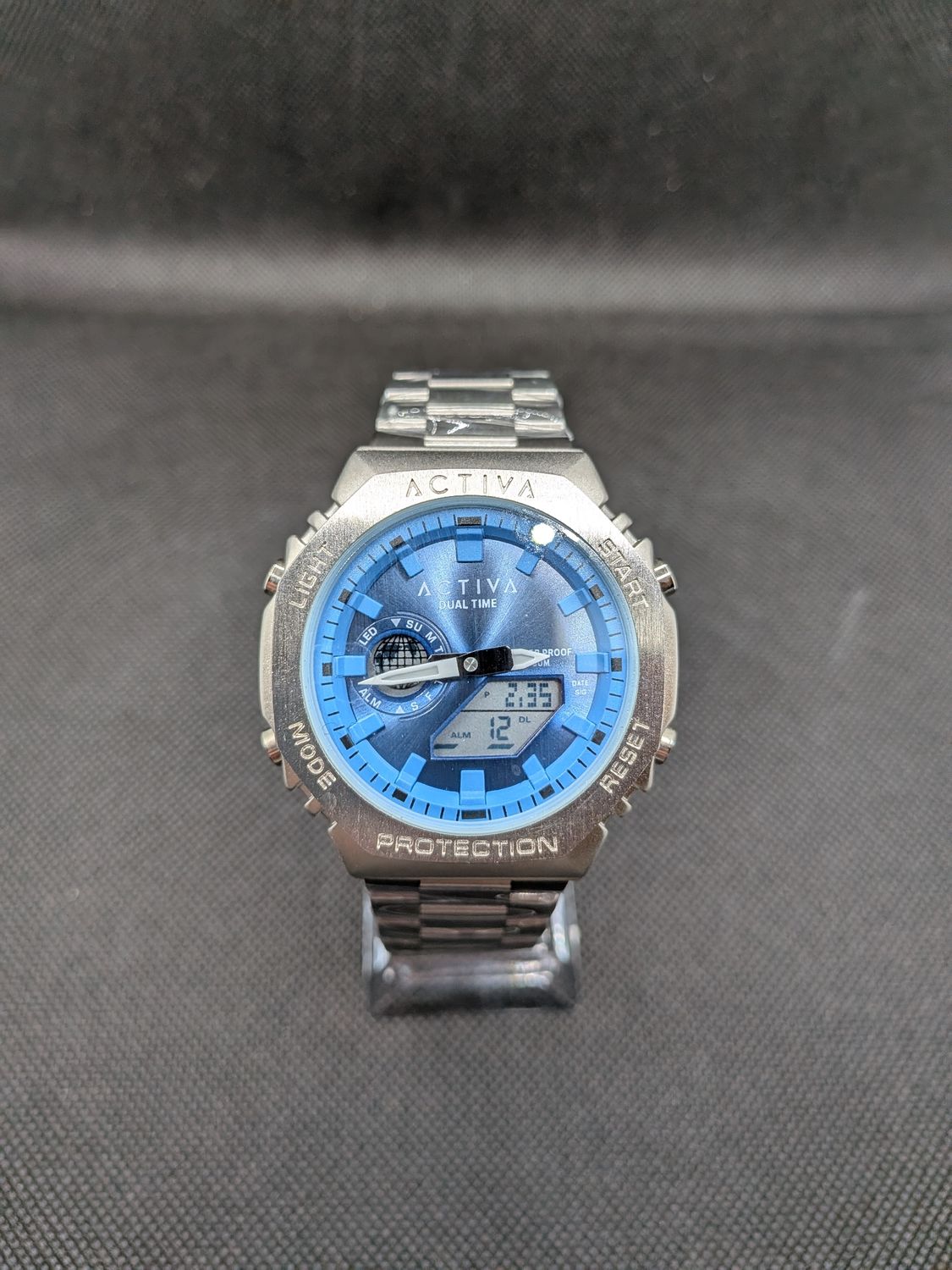 Activia dual time unisex sports watch