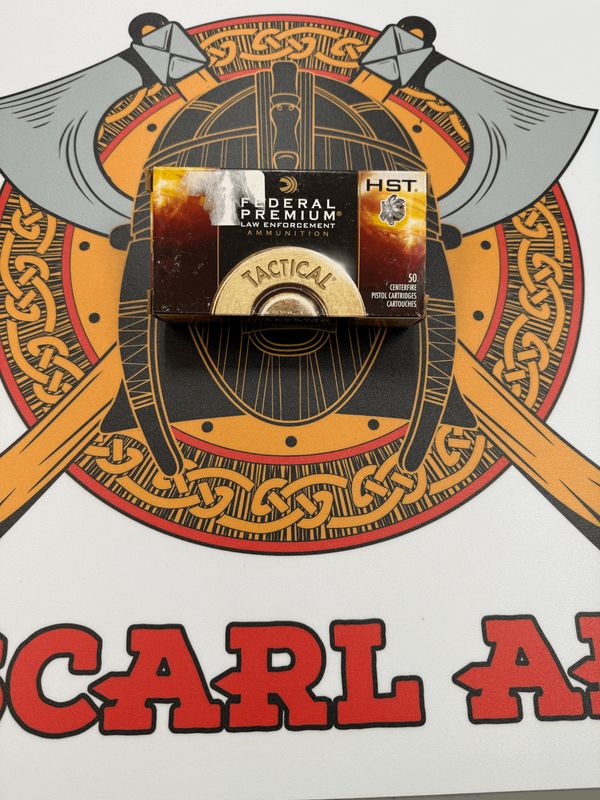 Federal Premium Law Enforcement Ammunition 9mm 147 Grain HST Tactical