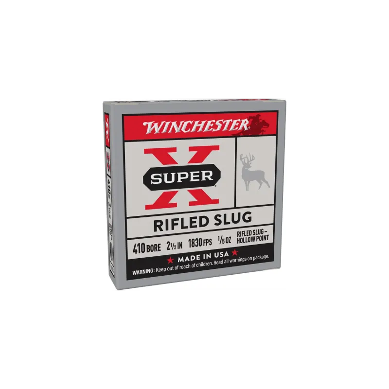 Winchester Rifled Slugs Hollow Point 410 GA