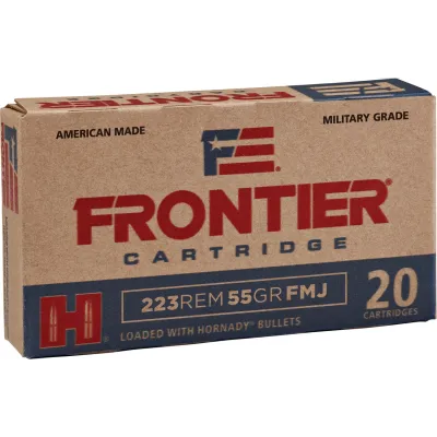 HORNADY FRONTIER 223 REM 55GR FMJ