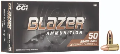 CCI 9MM 115GR BLZBRSS FMJ 50RD