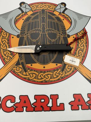 Hellcat Gen 2 Auto Black Folder Drop Point