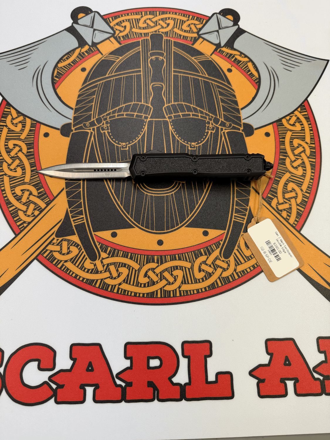 Hellcat Gen 2 Black Sandpaper Double Edge