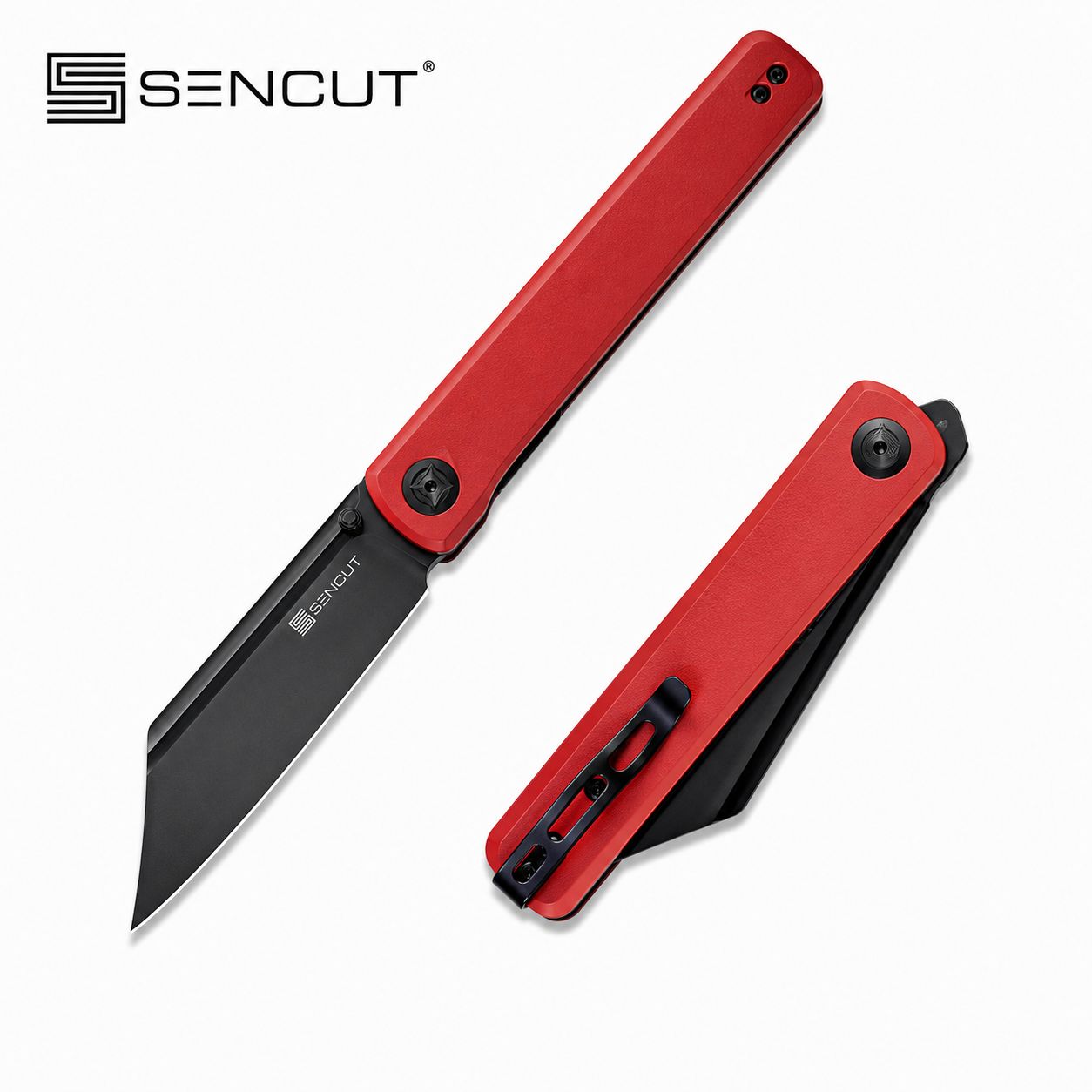 SENCUT Bronte Front Flipper Knife G10 Handle (3.38" 9Cr18MoV Blade)(SA08D)