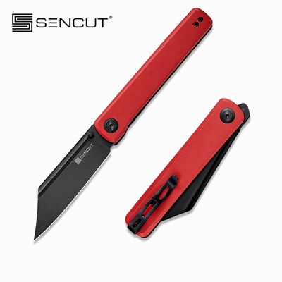 SENCUT Bronte Front Flipper Knife G10 Handle (3.38" 9Cr18MoV Blade)(SA08D)