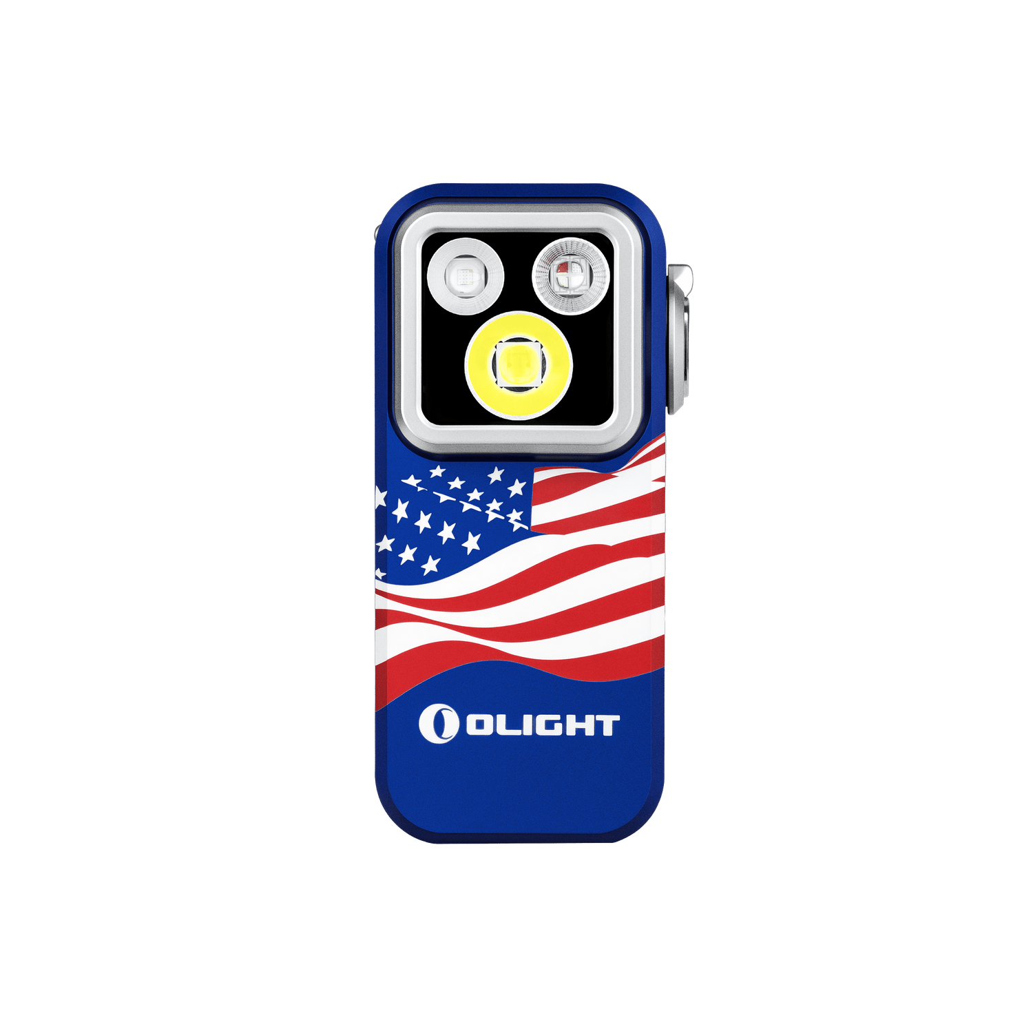 Oclip Pro S / Oclip Pro Multifunctional EDC Clip Flashlight (Stars &amp; Stripes)