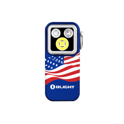 Oclip Pro S / Oclip Pro Multifunctional EDC Clip Flashlight (Stars &amp; Stripes)