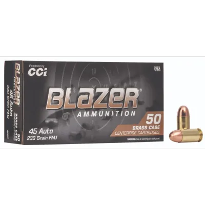 CCI BLAZER BRASS 45 AUTO 230GR FMJ