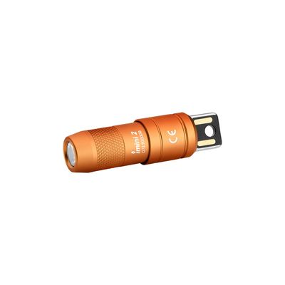 imini 2 Rechargeable Mini Flashlight (Orange)