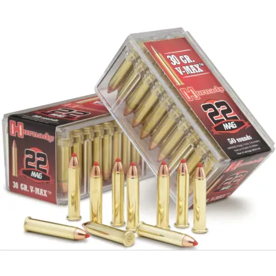 HORNADY VARMINT EXPRESS 22 WMR 30GR V-MAX
