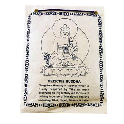 Encens tibétain poudre Buddha de la médecine