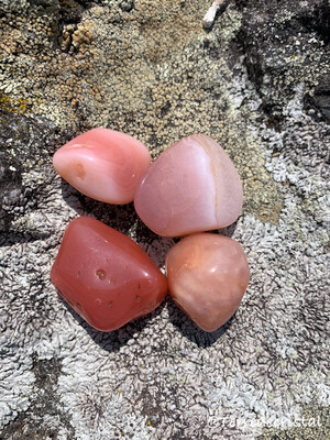 Agate Abricot roulée