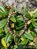 Bracelet en Rhodonite 6 mm