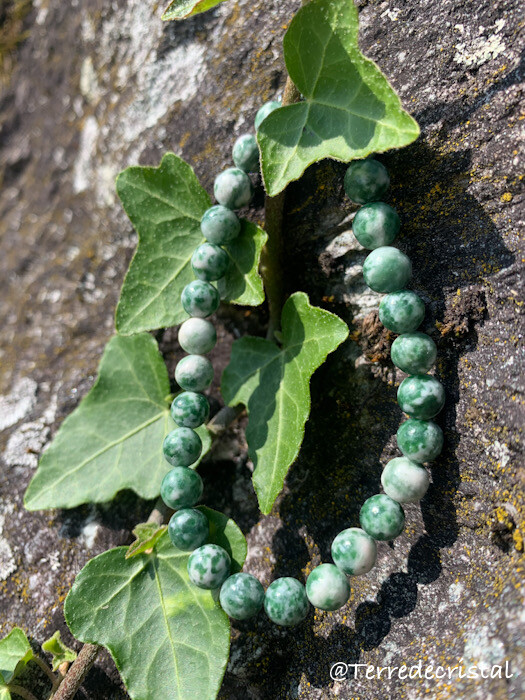 Bracelet en Agate arbre 6 mm