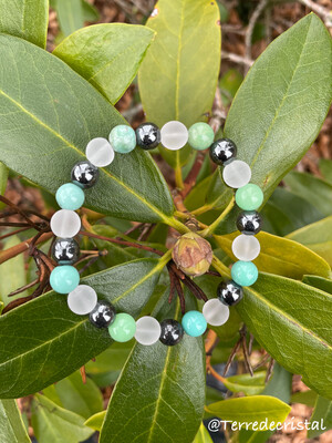 Bracelets de couple  "Connexion du coeur"