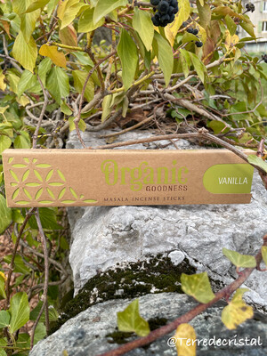 Bâtons d'encens Organic Goodness - Vanilla