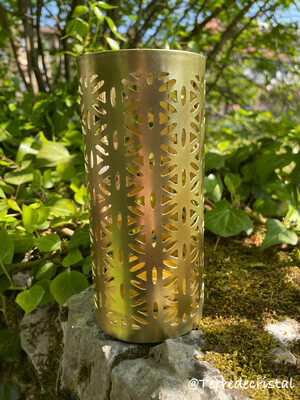 Photophore fleur de vie grand