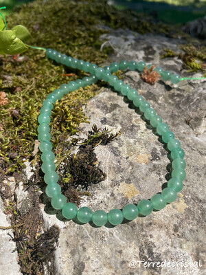 Rang d'Aventurine verte 6 mm