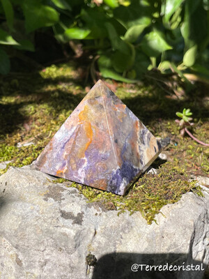 Pyramide en Fluorite opale (Tiffany stone)