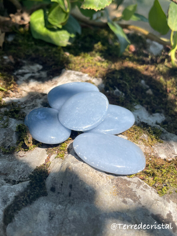 Angélite / Anhydrite plate