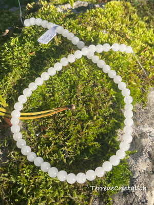 Rang de Jade blanc 6 mm