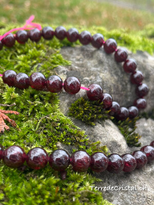 Rang de Grenat rouge 6 mm