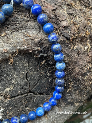 Rang de Lapis-Lazuli  6 et 8 mm au choix