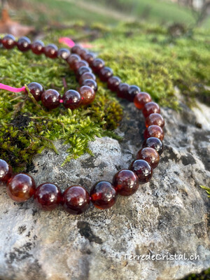 Rang de Grenat hessonite 8 mm
