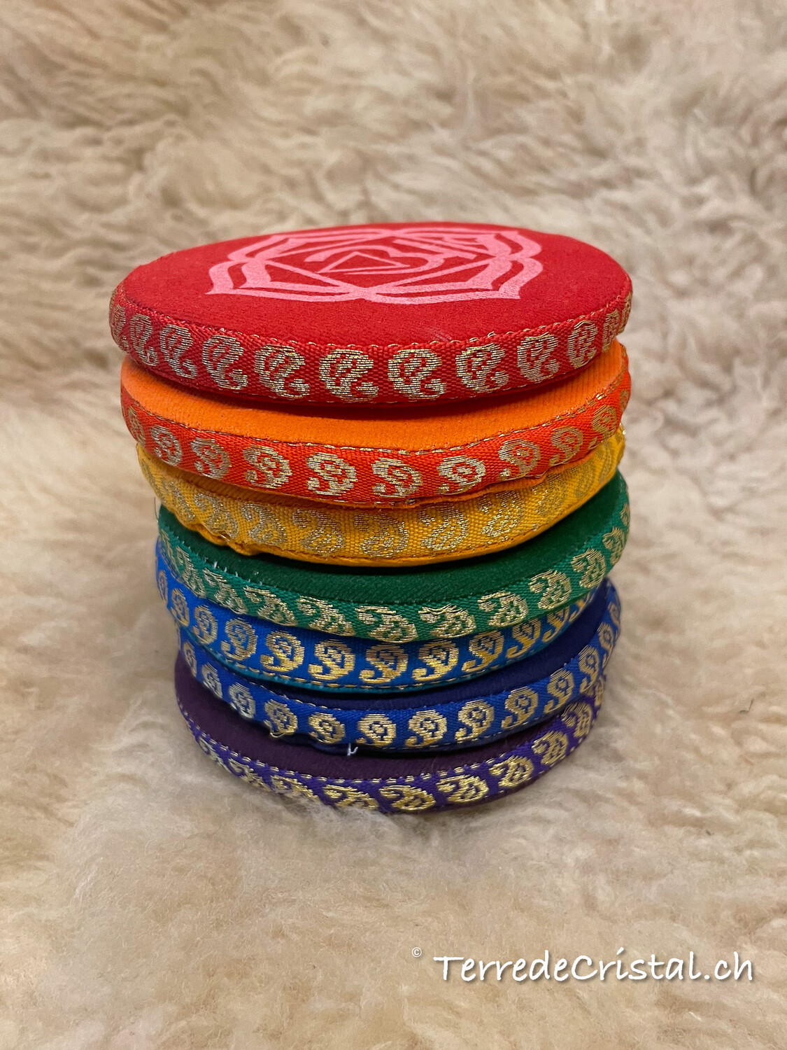 Set de Coussins Chakras (petit)