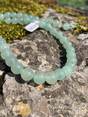 Rang d'Aventurine verte 8 mm