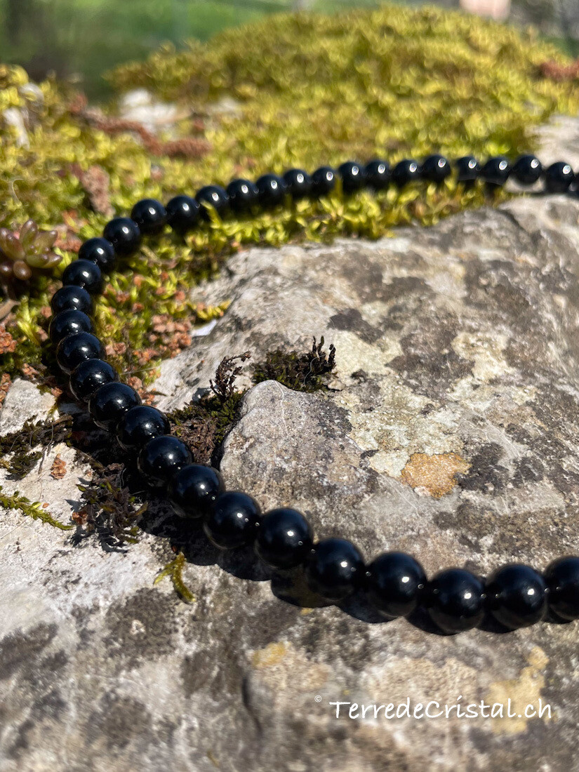 Rang d’Obsidienne noire 6 mm