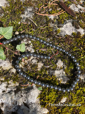 Rang d'Hématite 8 mm