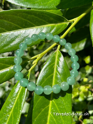 Bracelet en Aventurine verte 8mm
