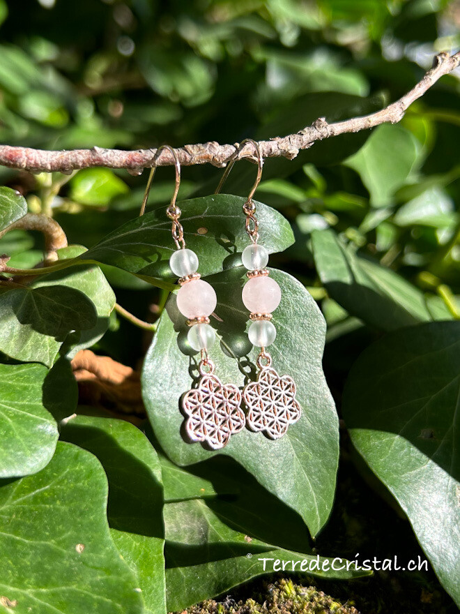 Boucles d'oreilles "Rayonnance"