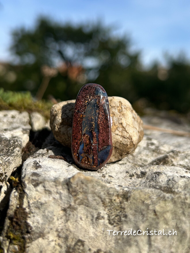 Opale boulder percée