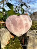 Coeur en Quartz rose