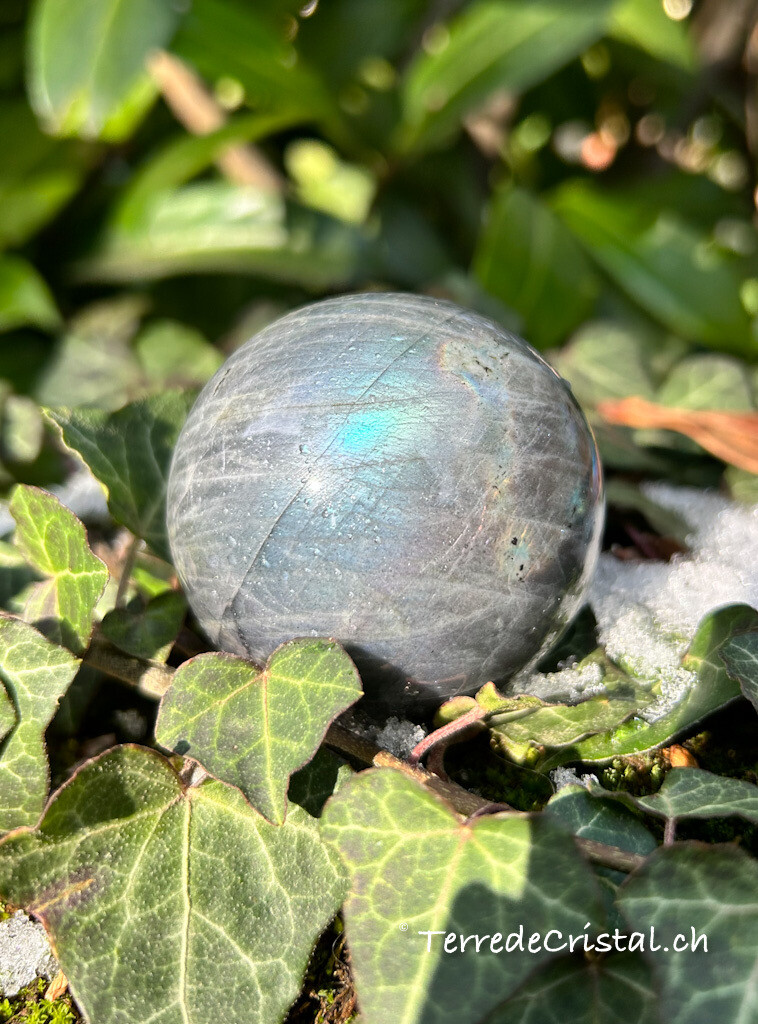 Boule en Labradorite