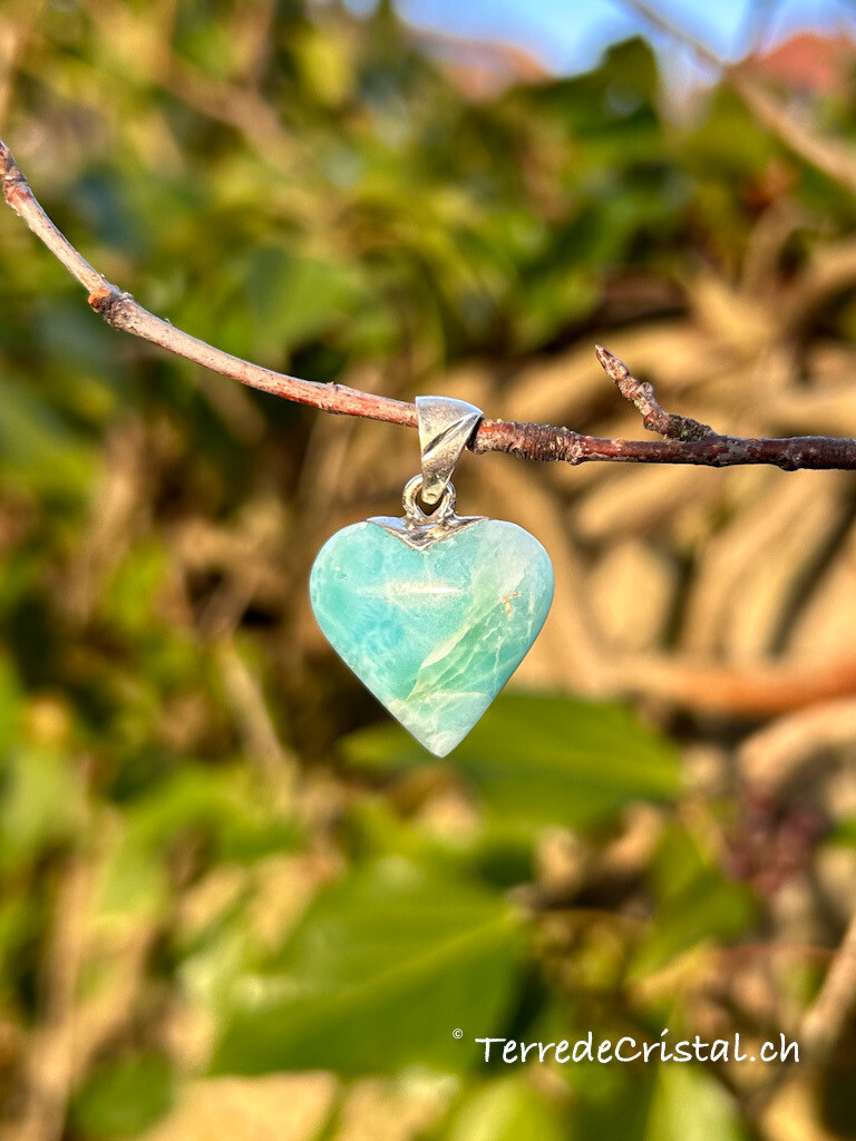 Pendentif en Larimar