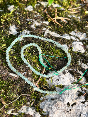 Rang de Préhnite facettée 3.5-4 mm