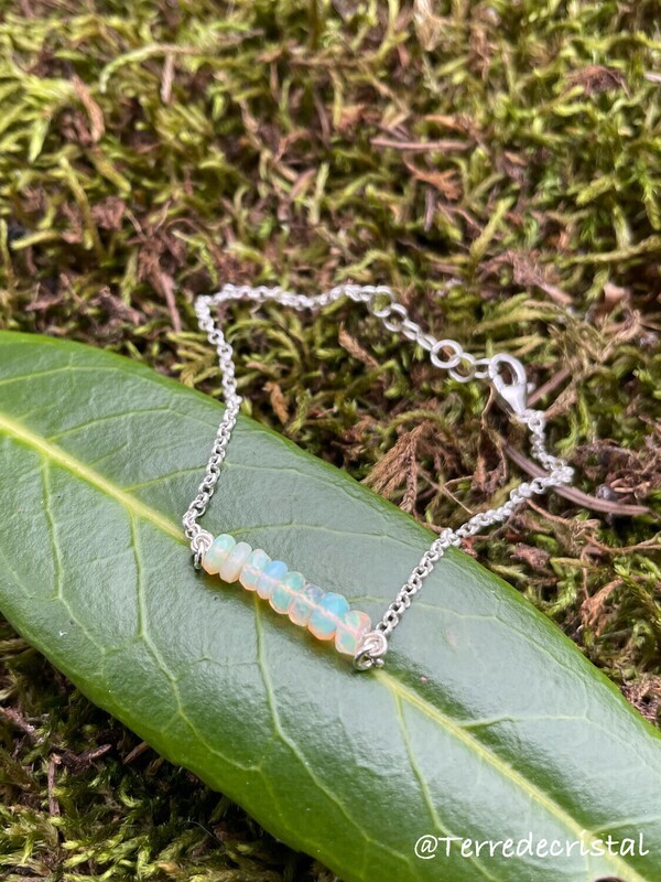 Bracelets en pierres et argent