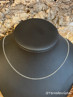 Chaines en argent et colliers